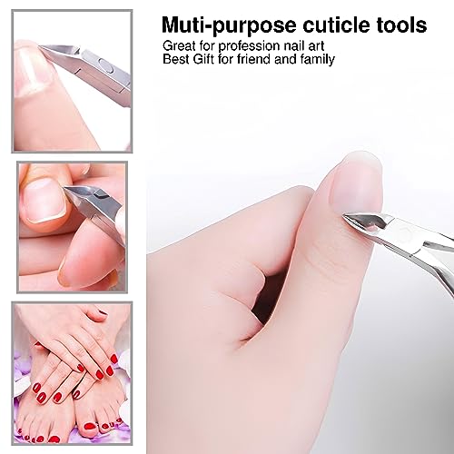 UM Supplies Jaw 12 Cuticle Trimmer - Professional Stainless Steel Nippers