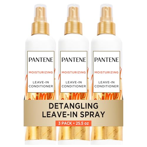 Pantene Pro-V Repair & Protect Leave-In Detangler Spray, 8.5 Fl Oz - 3 Pack