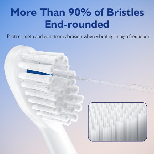 Waterpik Sonic Fusion Replacement Heads 3-Pack - Soft Dupont bristles, SF-01 to SF-04 - White, 1 Count (Pack of 3)