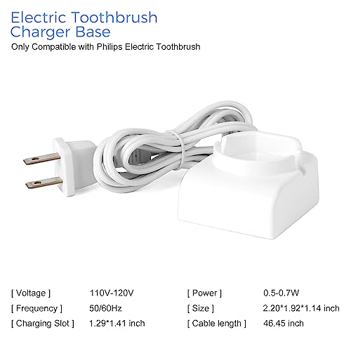 Replacement Charger Base for Philips Sonicare Electric Toothbrush