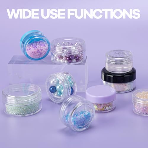 GOLACKY 10g Sample Containers - 20 Pack Leak-Proof Jars with Lids