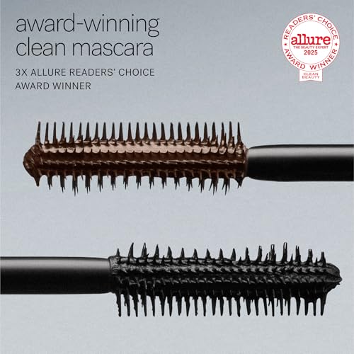 ILIA - Limitless Lash Mascara | Lengthen, Lift, Separate | 12-HR Wear | Flake + Smudge-Resistant | Conditioning Ingredients | Safe for Sensitive Eyes, Clean, Cruelty-Free (After Midnight | Soft black)