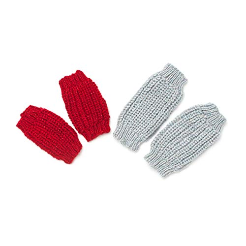 Caron Simply Soft Party Yarn - Metallic Silver, 3 oz for Knitting & Crochet