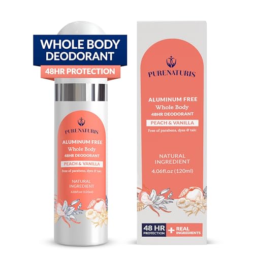 PureNaturis Aluminum-Free Whole Body Deodorant Spray - Peach & Vanilla