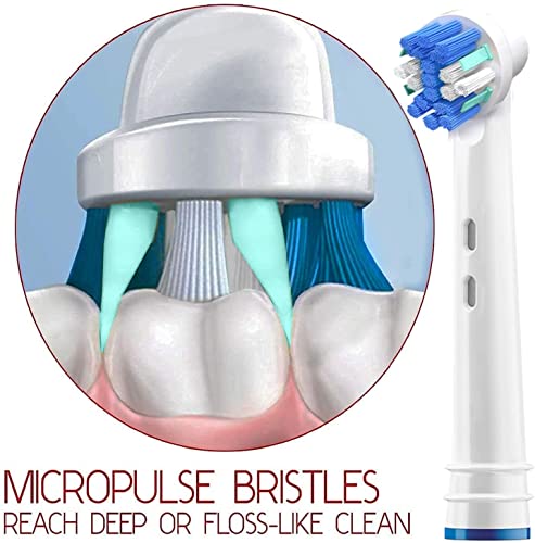 Replacement Brush Heads for Oral-B Electric Toothbrushes - 12 Pack