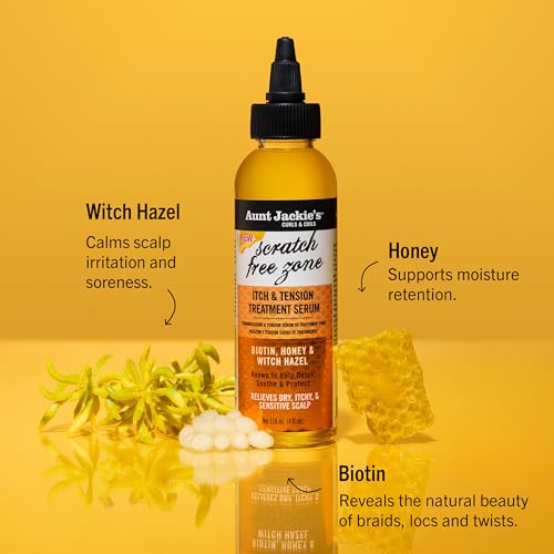 Aunt Jackie's Braid & Twist Hair Care Set with Witch Hazel & Biotin - 4oz