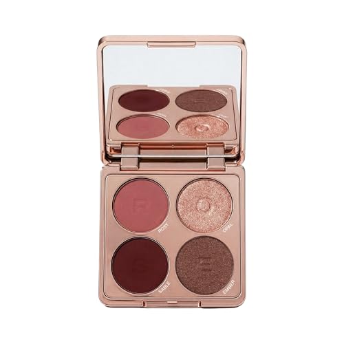 Absolute New York Rose Quad Bouncy Eyeshadow - High-Pigment, Long-Lasting Formula