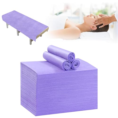 100 Disposable Massage Table Sheets - 31''x71'' Waterproof Covers