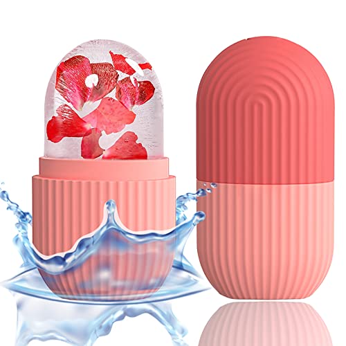 XHJRI Ice Cube Roller Massager for Face & Eyes - Skin Care & De-Puffing
