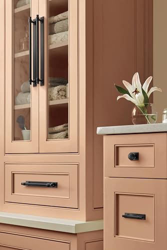 Amerock Maymont 6-5/16" Matte Black Decorative Cabinet Backplate
