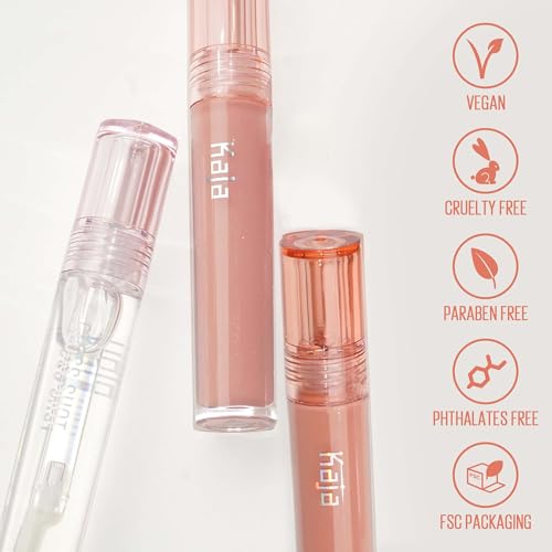 Kaja Lip Balm Gloss Shot 01 Crystal Clear - Hydrating, High Shine