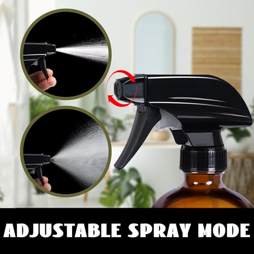 4 Pack Adjustable Spray Nozzles for 8oz/16oz Bottles