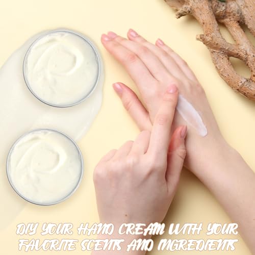 Jcoos DIY Hand Cream Making Kit - Brown, Shea Butter & Almond Oil