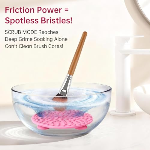 Norate Makeup Brush Cleaner Set - Deep Clean Shampoo & Mat