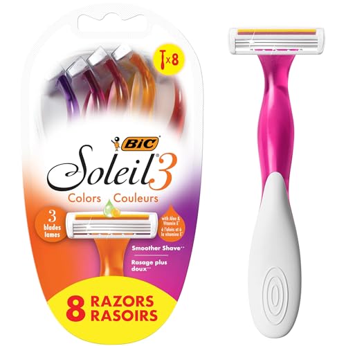 BIC Soleil Women's Disposable 3-Blade Razors - 8-Pack