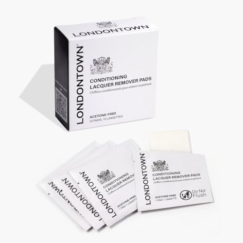 LONDONTOWN Strengthening Nail Polish Remover Pads - Non-Acetone