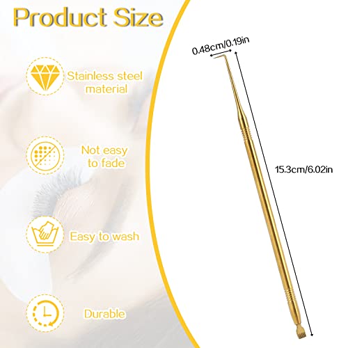 Professional Eyelash Separator & Lift Tool - Stainless Steel Kit