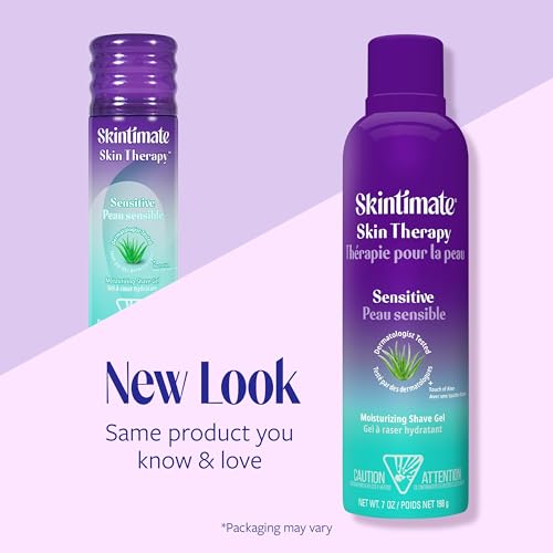 Skintimate Sensitive Skin Shave Gel with Aloe & Vitamin E - 3 Pack