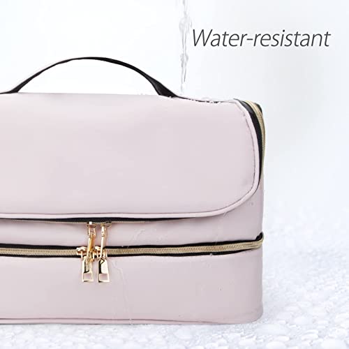 Travel Case for Dyson Airwrap & Shark Flexstyle - Pink, Waterproof Storage Bag