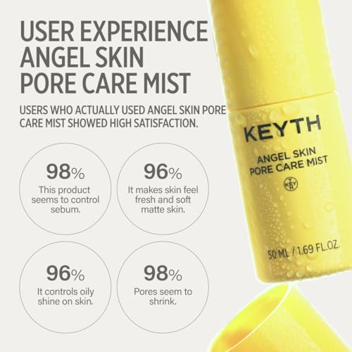 KEYTH Angel Skin Pore Care Mist 50ml - Sebum Control & Hydration