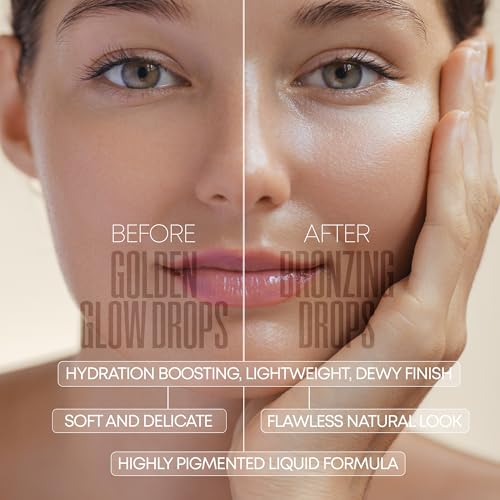 W7 Golden Glow Bronzing Drops - Liquid Bronzer for Flawless Skin