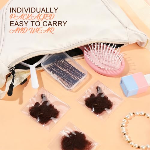 Teenitor Hair Net Set - 20 Pcs Brown Hair Nets & 40 Hair Pins