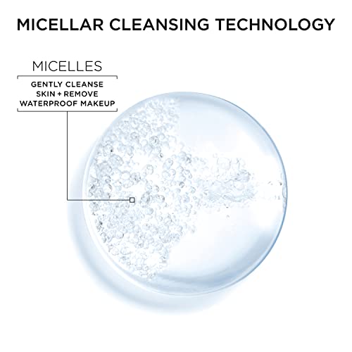 Garnier Waterproof Micellar Water 2-Pack, 13.5 Fl Oz - Makeup Remover for Sensitive Skin