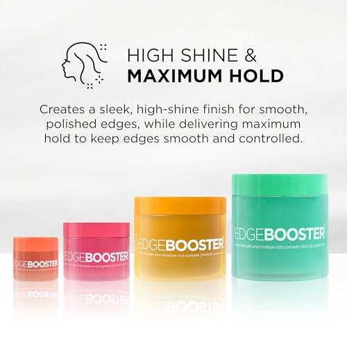 Style Factor Edge Booster Extra Strength Edge Control Pomade, 3.38 oz