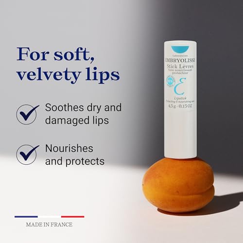 Embryolisse Lip Balm 0.16 oz - Hydrating Shea & Vitamin E Repair for Sensitive Lips
