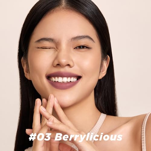 ITY Velvet Matte Lip Clay - Long-Lasting Mousse Lip Stain, Berrylicious