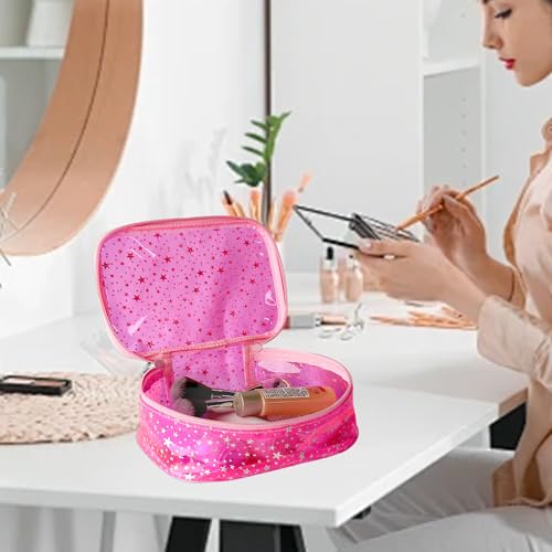 Holographic Makeup Bag - Waterproof Clear Cosmetic Pouch