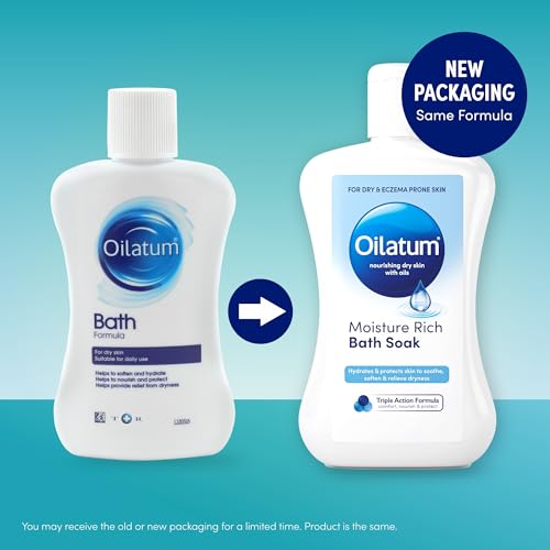 Oilatum Bath Formula 300ml for Itchy Dry Skin Relief - Gentle Skin Care