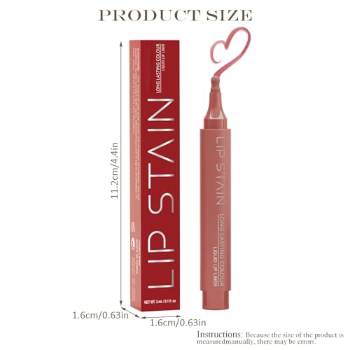 Okgkaiau Matte Waterproof Lip Liner Pen Set - Long-Lasting, Smudge-Proof Makeup
