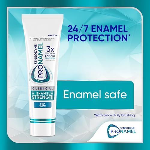 Sensodyne Pronamel Clinical Enamel Strength Deep Clean Toothpaste, 2.3 oz (2 Pack)
