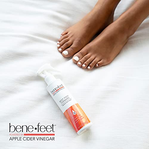 Benefeet Peeling Spray for Feet - 6.7 oz Exfoliator for Cracked Heels, Corns & Calluses