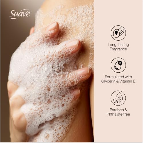 Suave Nourishing Body Wash, Cocoa Butter & Shea, 1 Gallon - Hydrating & Paraben-Free