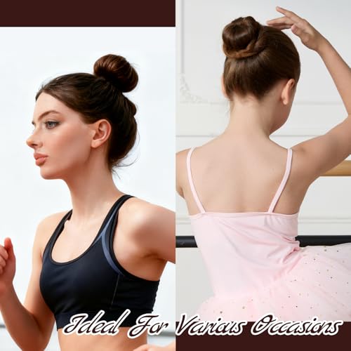 Teenitor 20Pcs Spiral Hair Pins & Ties for Effortless Buns
