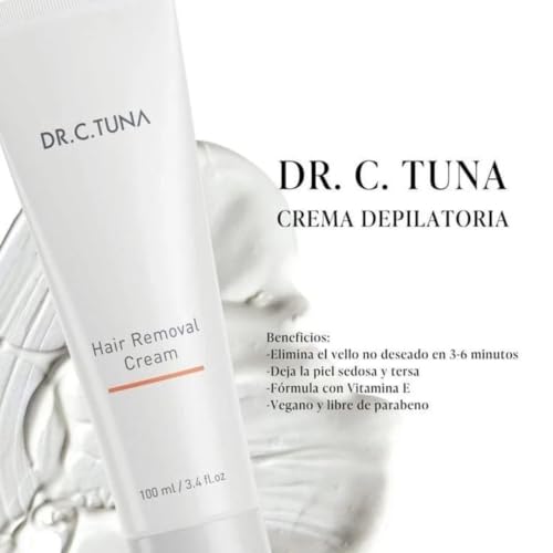 Farmasi Dr. C. Tuna Papaya Extract Hair Removal Cream 3.4 fl oz - Gentle Body Wax for Men & Women