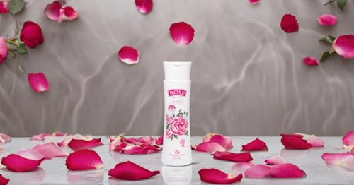 Bulgarian Rose Moisturizing Shampoo with Natural Rose Oil - Hydrating Formula