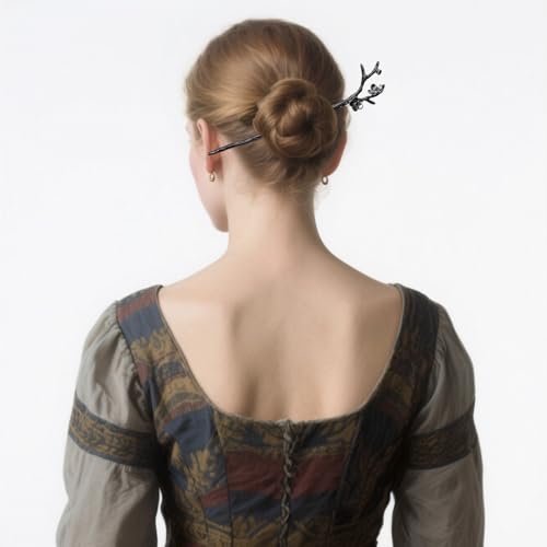 Snmzlc Hair Sticks for Buns - Durable French Hair Pins for All Hair Types