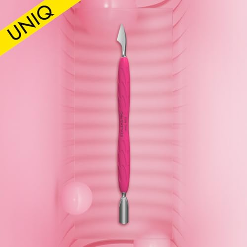 Staleks Pro Manicure Pusher UNIQ 10 - Silicone Handle Nail Tool