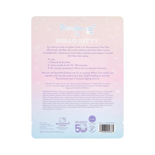 The Crème Shop x Hello Kitty Clarifying Essence Sheet Mask - 3 Pack