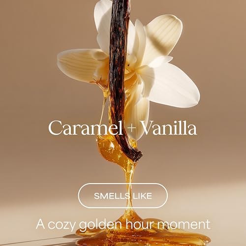 Caramel Vanilla Delight Body Wash - Gentle & Hydrating 20 Fl Oz