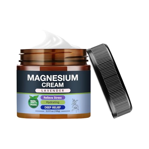 Soothing Magnesium Lotion for Kids & Adults - Lavender Body Cream