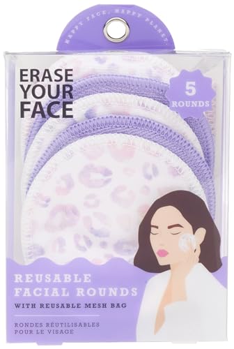 Erase Your Face Reusable Makeup Removing Cloths - Pack of 5