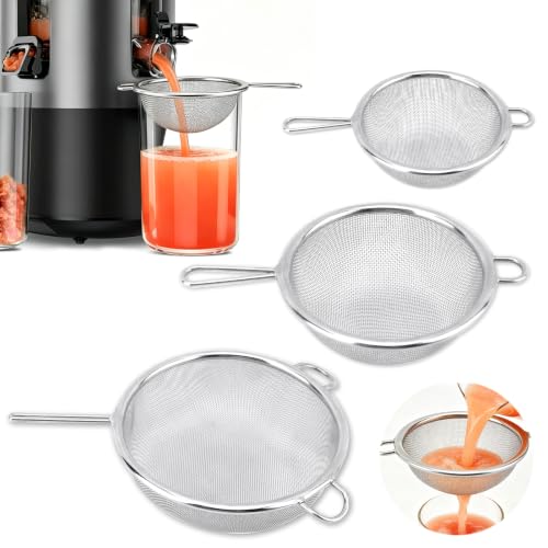304 Stainless Steel Juice Strainer for Nama J2 - Mini Fine Mesh Filter