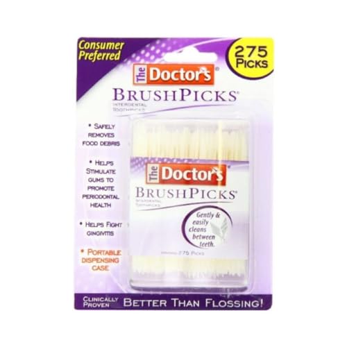 The Doctor's Interdental Toothpicks - 275 Picks for Oral Health