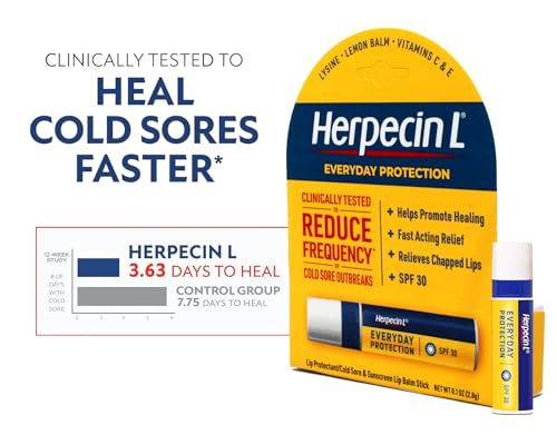 Herpecin L Lip Protectant SPF 30 - Pack of 3 (0.1 Oz Each)