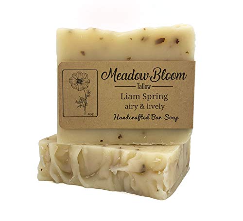 Hunter Cattle Co. Meadow Bloom Tallow Bar Soap - Rosemary & Spearmint 2 Pack