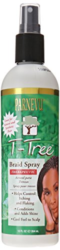 Parnevu Tea Tree Braid Spray 12 oz – T-Tree Itch & Flake Control